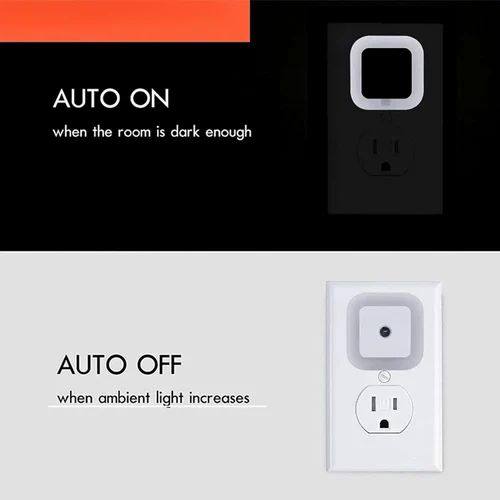 Electric Motion Sensor LED Night Light - 0.5W